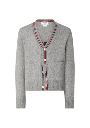 Thom Browne Hector intarsia-knit cardigan - Grey