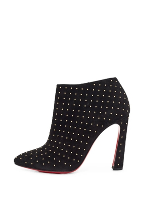 Christian Louboutin Pre-Owned Eleonor Plume studded ankle boots - Black
