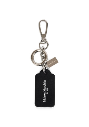 Maison Margiela double tag keyring small - Black