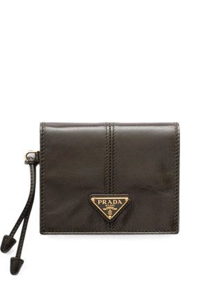 Prada small leather wallet - Green