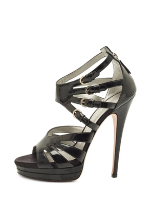 Casadei Vintage strappy heeled sandals - Black