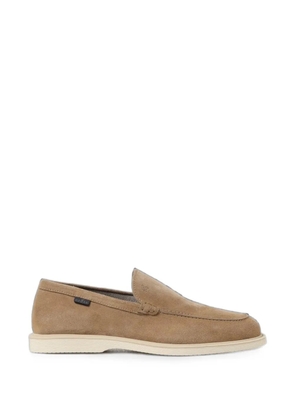 Hogan suede loafers - Neutrals