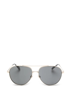 Burberry Eyewear pilot-frame sunglasses - Gold