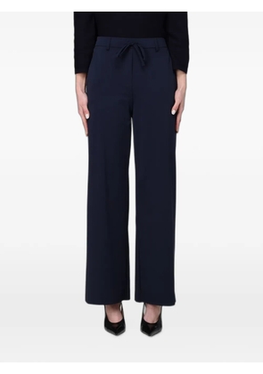 Max Mara stretch-jersey drawstring trousers - Blue