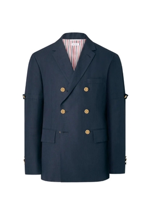 Thom Browne University Stripe double-breasted jacket - Blue