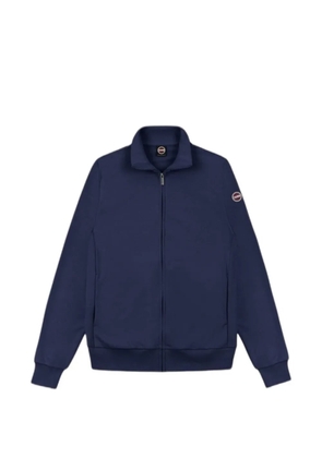 Colmar high-neck zip-up cotton sweatshirt - Blue