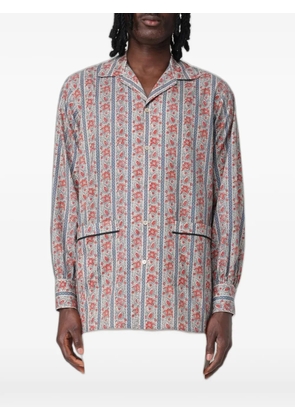 Valentino Garavani floral-print long-sleeve shirt - Neutrals