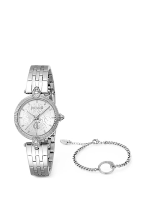 Just Cavalli mini Attraente 28mm watch set - Silver