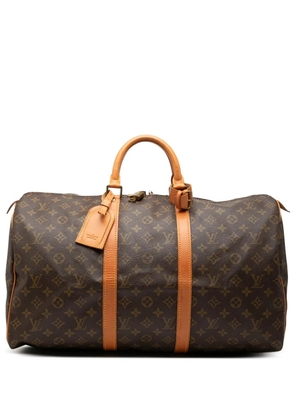 Louis Vuitton Pre-Owned 1988 Monogram Keepall 50 travel bag - Brown