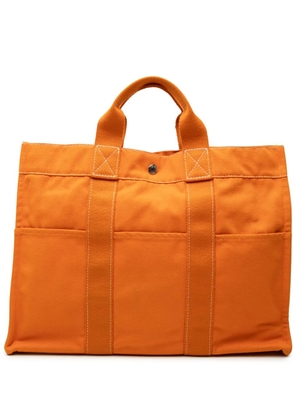 Hermès Pre-Owned 20th Century Canvas Fourre Tout MM tote bag - Orange
