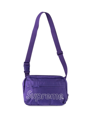 Supreme logo shoulder bag - Purple