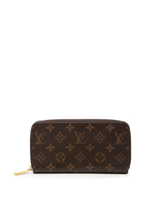Louis Vuitton Pre-Owned 2019 Monogram Zippy Wallet long wallets - Brown