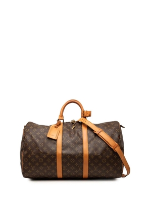 Louis Vuitton Pre-Owned 1990 Monogram Keepall Bandouliere 50 travel bag - Brown