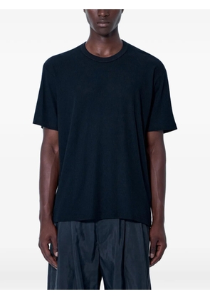 ssstein ribbed cotton-jersey T-shirt - Black