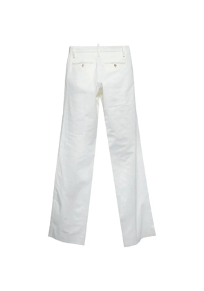 DSQUARED2 belt-loops high-rise jeans - White