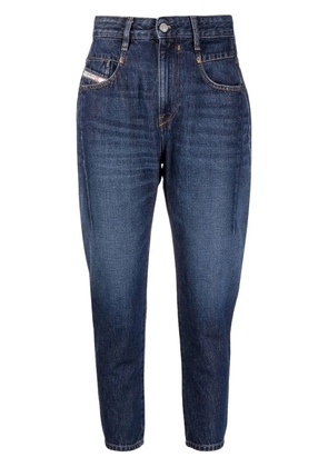 Diesel Fayza cropped boyfriend jeans - Blue