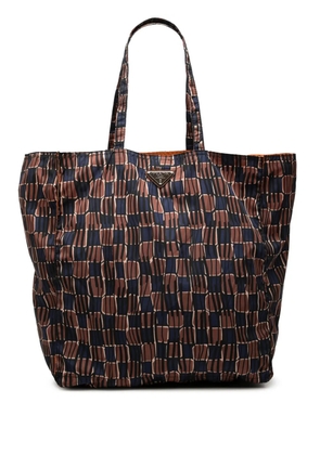 Prada Pre-Owned 2013-2026 Tessuto Stampato tote bag - Brown