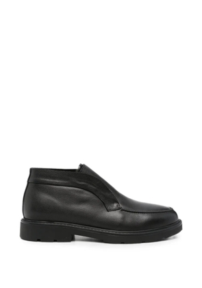 SERGIO MORETTI FIRENZE leather boots - Black