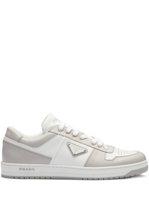 Prada Downtown leather sneakers - White