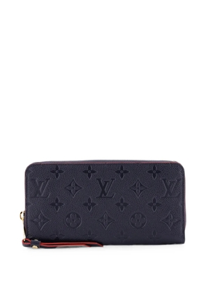 Louis Vuitton Pre-Owned Zippy Wallet Monogram Empreinte Leather small wallets - Blue