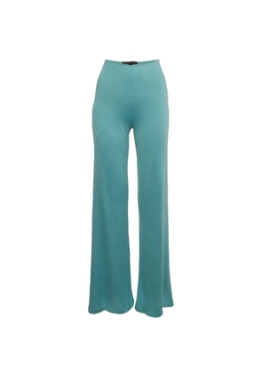 Ralph Lauren Vintage jersey wide-leg palazzo pants - Blue
