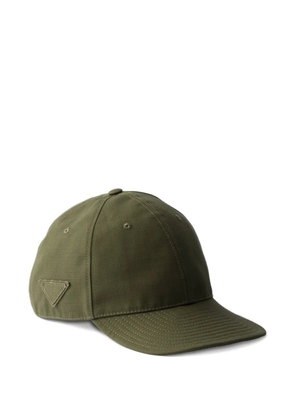 Prada technical fabric baseball cap - Green
