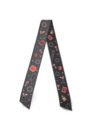 Cartier Diabolo de Cartier bandeau scarf - Grey
