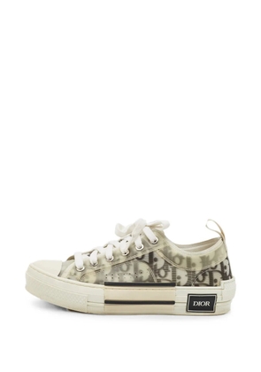 Christian Dior Pre-Owned B23 lace-up low-tops sneakers - White