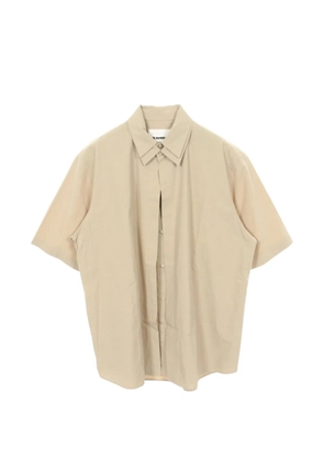 Jil Sander Pre-Owned 2010s layered short-sleeve shirt - Neutrals