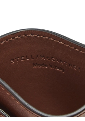 Stella McCartney Pre-Owned logo-charm card holder - Brown