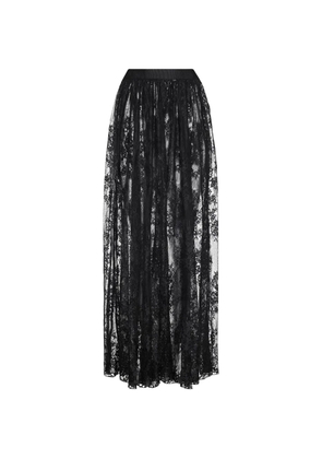 L'Agence Alona lace skirt - Black