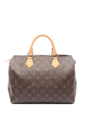 Louis Vuitton Pre-Owned 2017 Monogram Speedy 30 boston bag - Brown