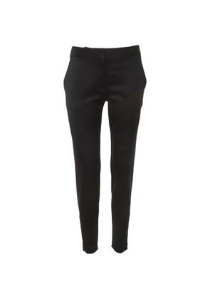 Stella McCartney Pre-Owned gabardine slim-fit trousers - Black