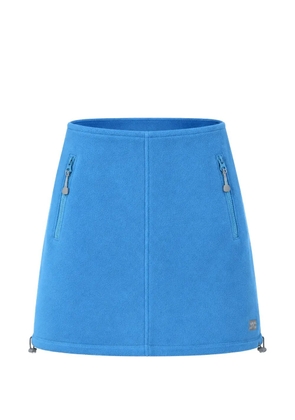 Sandy Liang Polar zip-pocket skirt - Blue