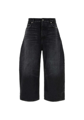 Balenciaga faded-effect distressed-finish jeans - Black