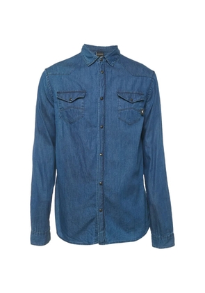 Emporio Armani Pre-Owned 2018 long-sleeve shirt - Blue