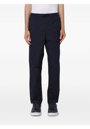 Emporio Armani drawstring elasticated-waistband trousers - Blue