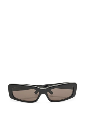 Balenciaga Pre-Owned rectangle-frame sunglasses - Black