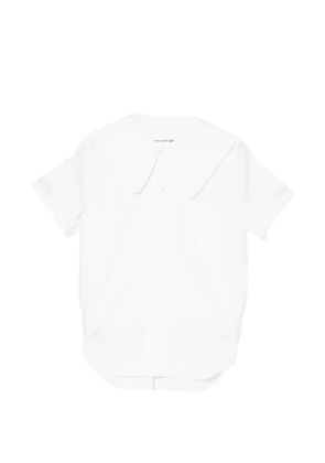 Comme Des Garçons Girl spread collar short-sleeve shirt - White