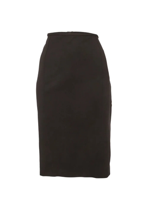 Armani Vintage pencil midi skirt - Black