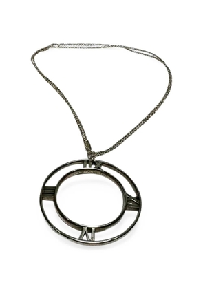 Tiffany & Co. Pre-Owned 1995 Atlas Roman Numeral pendant necklace - Silver