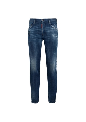 DSQUARED2 super-twinky milky way-wash jeans - Blue