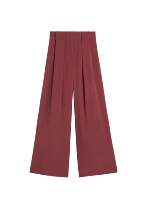MOMONÌ Aspen pleated palazzo pants - Red