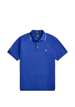 Polo Ralph Lauren striped-trim logo polo shirt - Blue