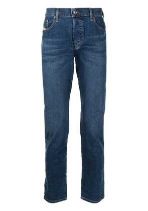 Diesel high-rise straight leg jeans - Blue