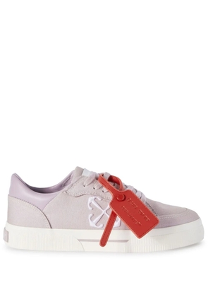 Off-White New Low Vulcanized canvas sneakers - Purple