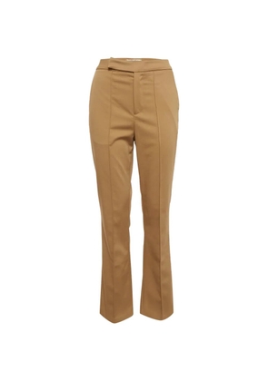 424 gabardine flared trousers - Neutrals