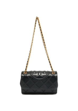 Tory Burch small Fleming quilted shoulder bag - Black