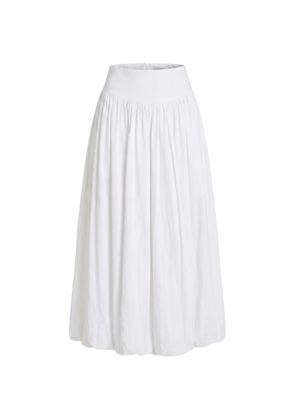 Nicholas Zaira midi bubble skirt - White