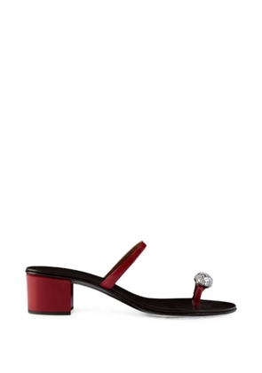 Giuseppe Zanotti Icon Ring40 sandals - Red